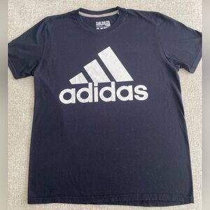 Adidas t-shirt black size M medium tee